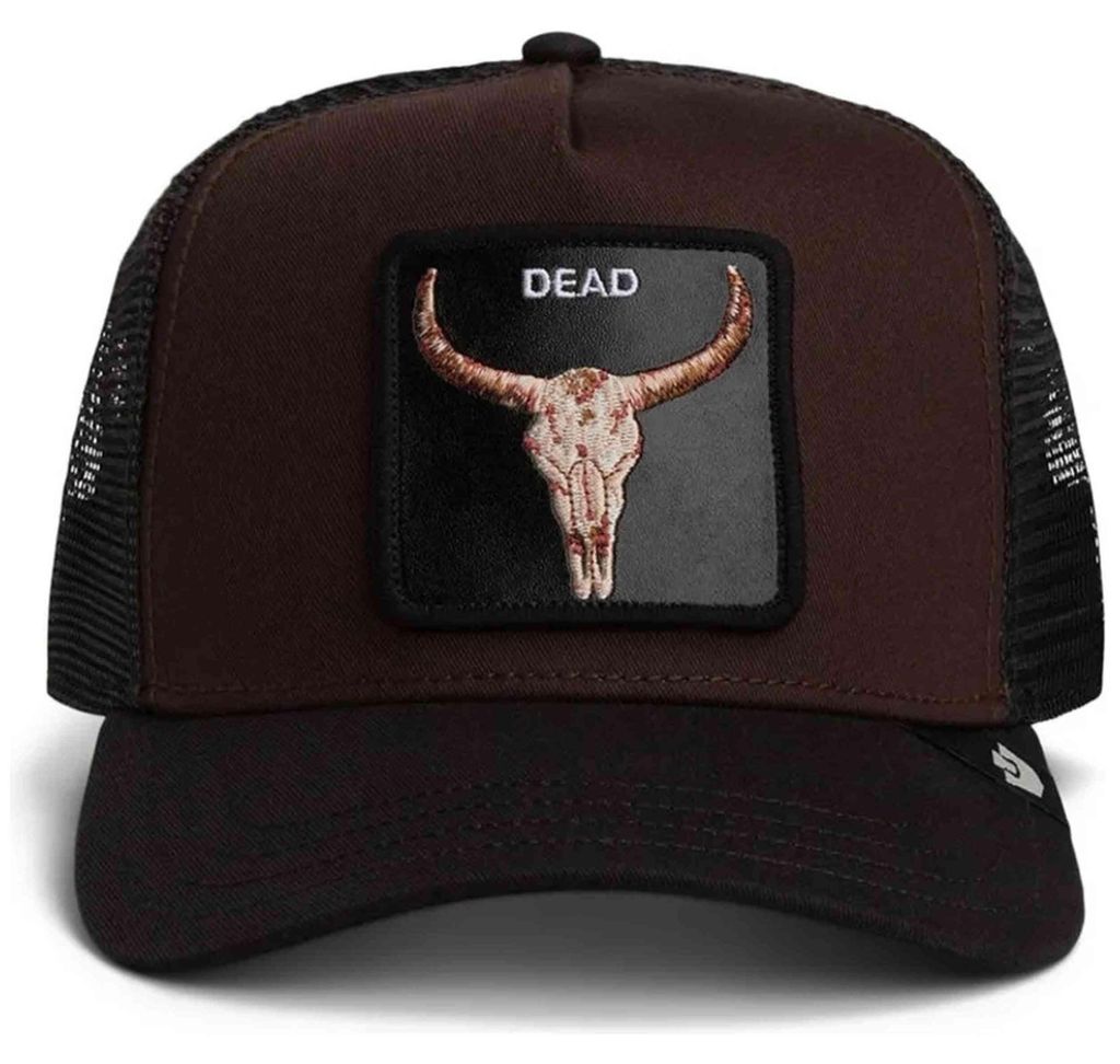 Goorin Dead Skull Trucker – GROUND/VOID Schwarz. Produktbild 