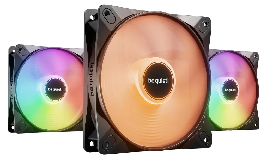 Light Wings LX 120mm PWM Black Pack de 3 Ventilateurs PC Be Quiet!