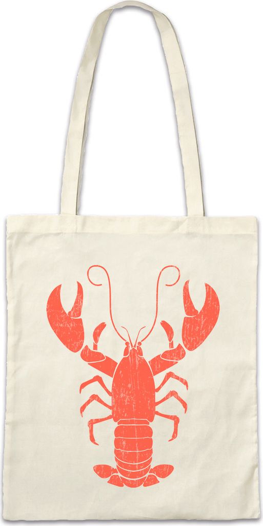 Urban Backwoods Lobster II, Stofftasche, Farbe: Beige
