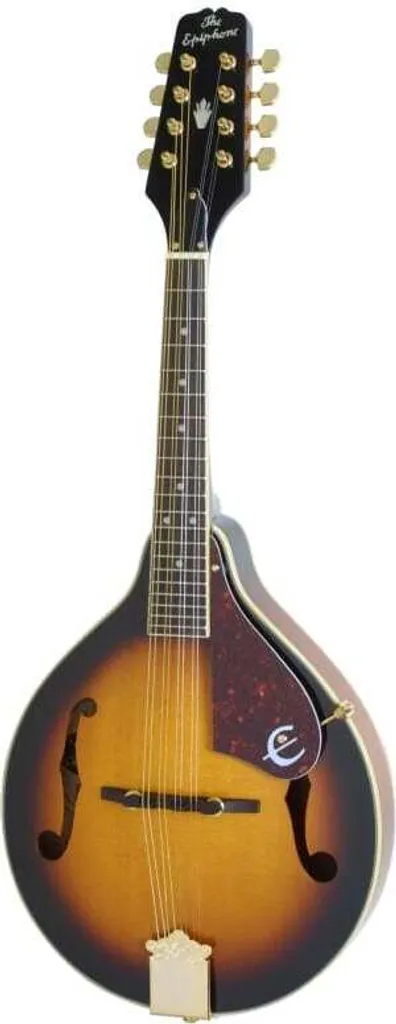 Epiphone MM-30 Mandoline Style A avec Table Épicéa et Finition Soleil