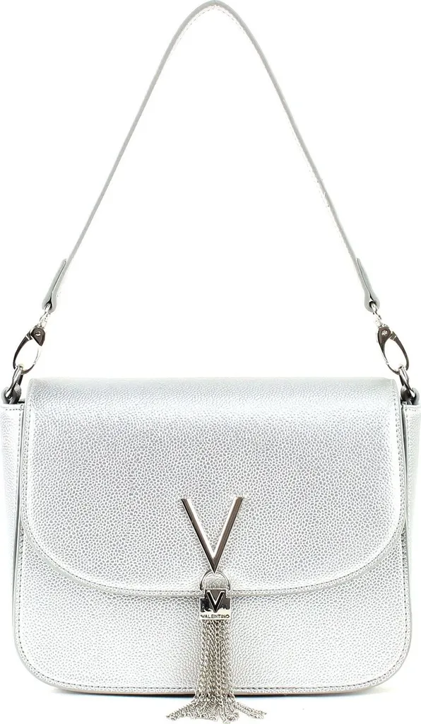 Valentino by Mario Valentino Divina Sac à main 23 cm Argenté Chic