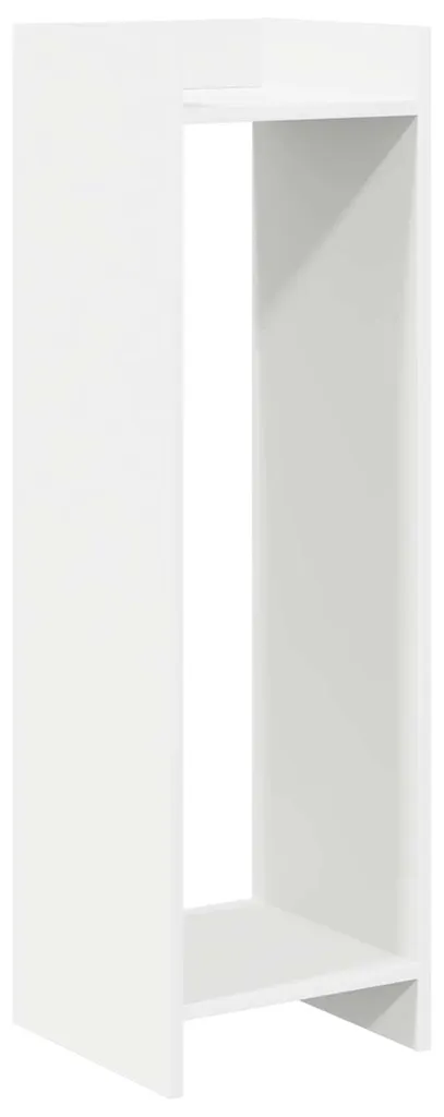 Support de fleurs blanc 100 cm, solution stable pour plante tombante