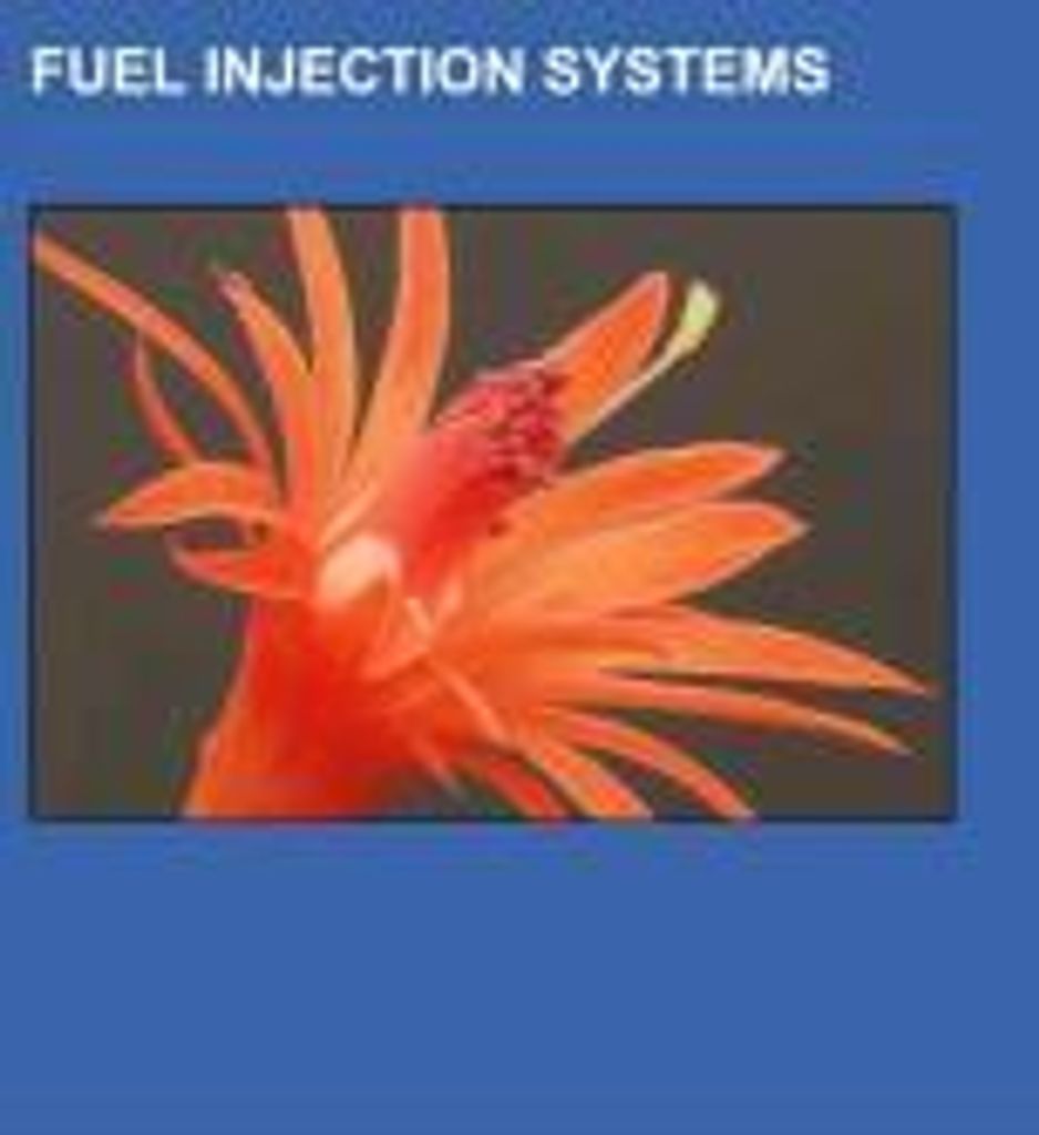 Fuel injection systems