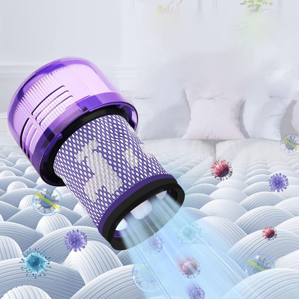 3 Stück HEPA Filter für Dyson V12 Detect Slim Produktbild 3