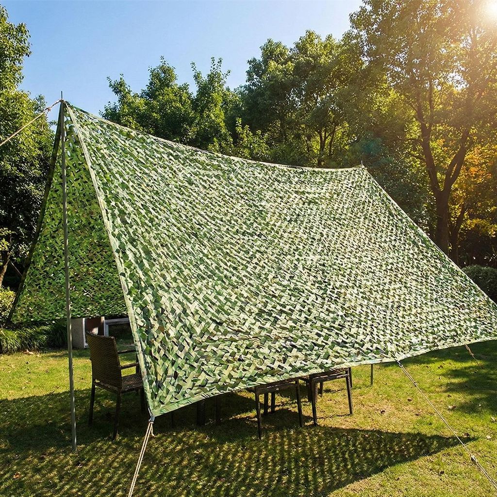 Tarnnetz Outdoor Camouflage Netz Sonnenschutz Reißfestes Produktbild 