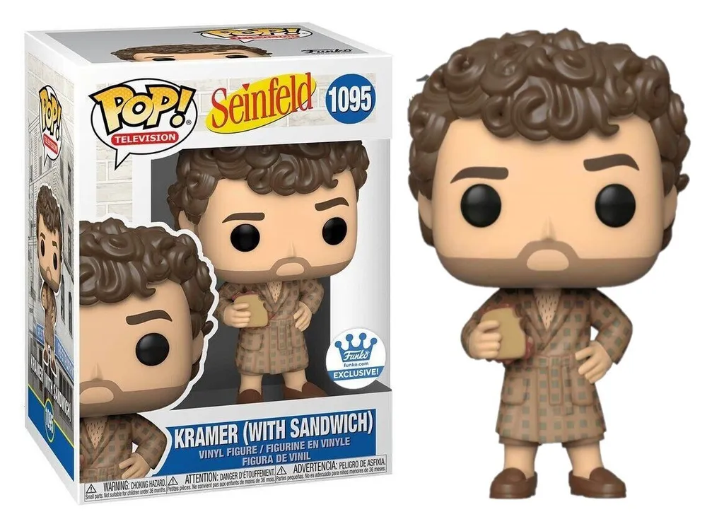 Figurine de collection Seinfeld Kramer 1095 avec sandwich pour décoration
