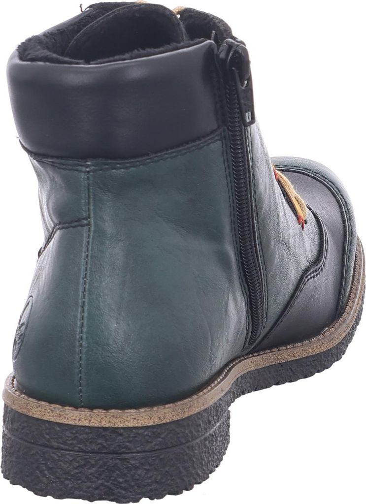 Rieker 73510 - Stivali Donna Con Lacci, Collezione Comfort E Style, Multicolore