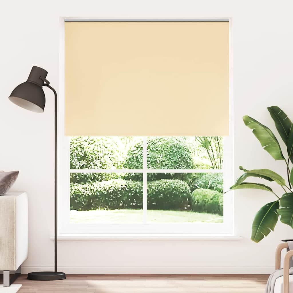 Vidaxl Tenda a rullo oscurante 140 x 230 cm Beige Immagine del prodotto 