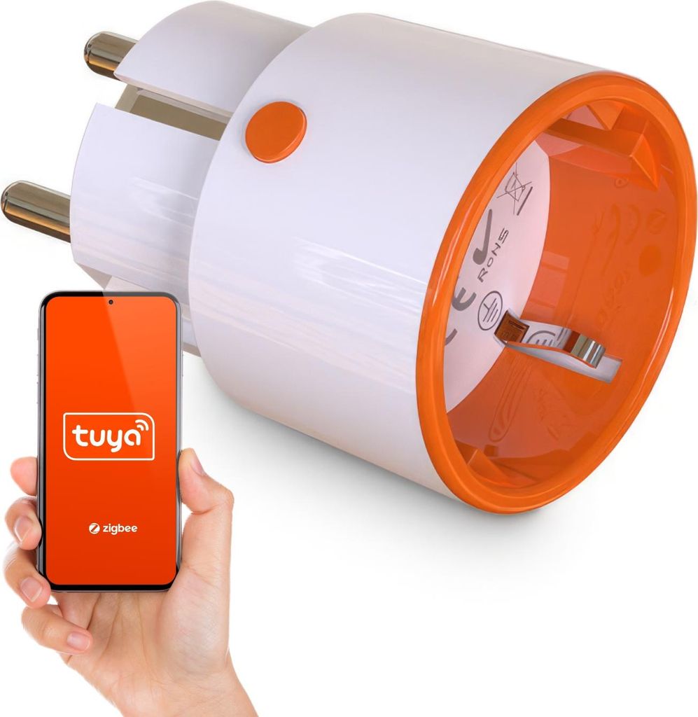 Tuya Zigbee Smart Plug mit Messung Produktbild 