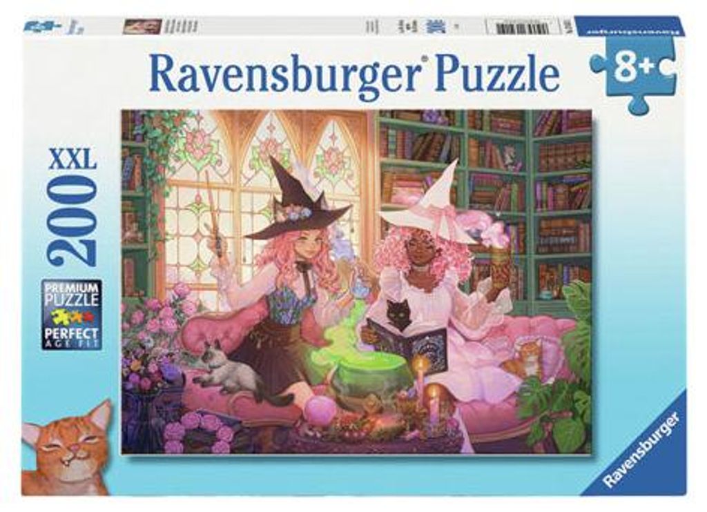 Ravensburger Puzzle Enchanting Library - XXL Kinderpuzzle - 200 Teile