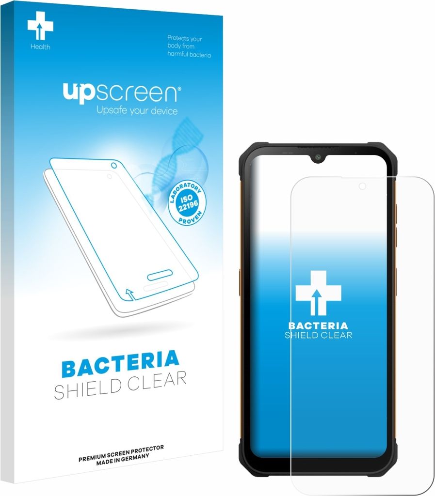 upscreen Schutzfolie für Hammer Iron Va Displayschutz Displayschutzfolie Folie Klar antibakteriell