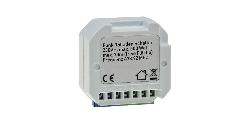 Radiocomando per tapparelle 230V per motori fino a 500W Immagine del prodotto 