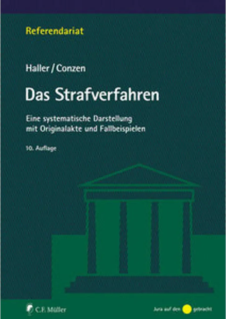 Livre de Droit Das Strafverfahren : Manuel Complet de Procédure Pénale