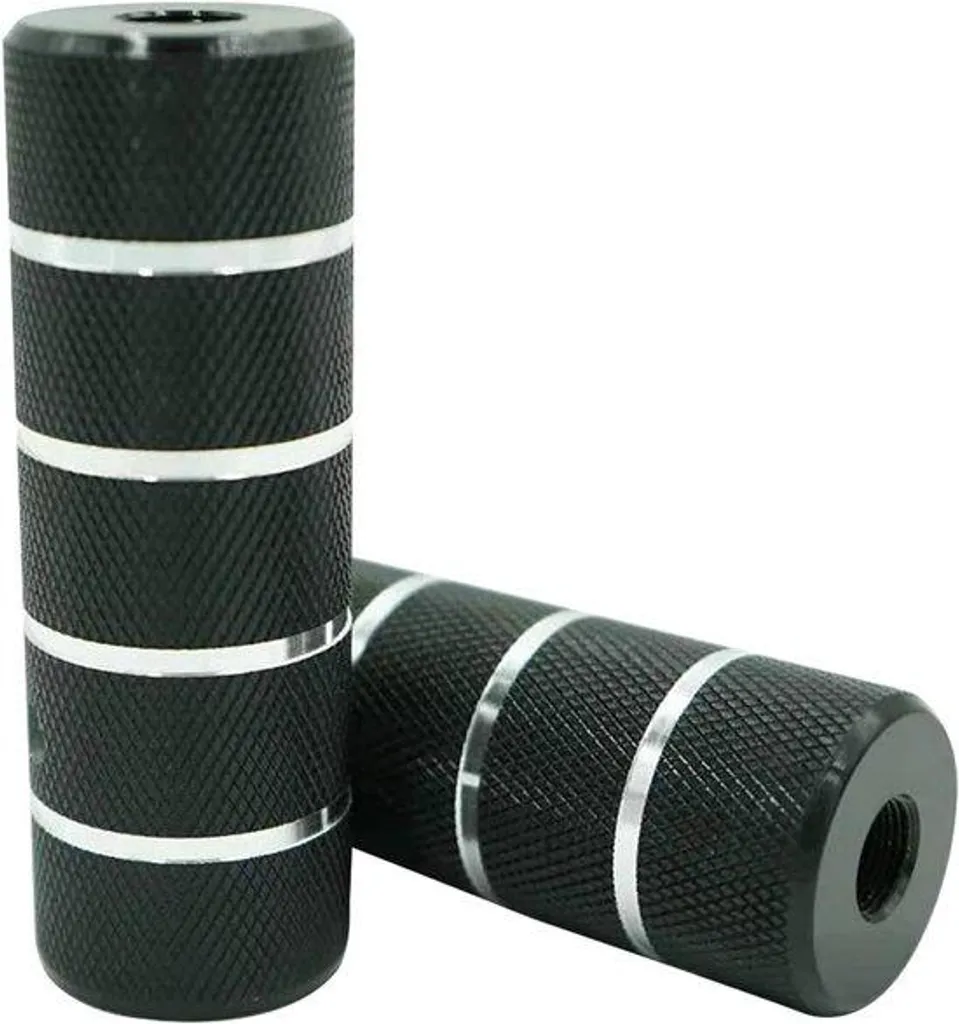 Pédales Pegs BMX 100kg - Repose-pieds antidérapants en alliage robuste