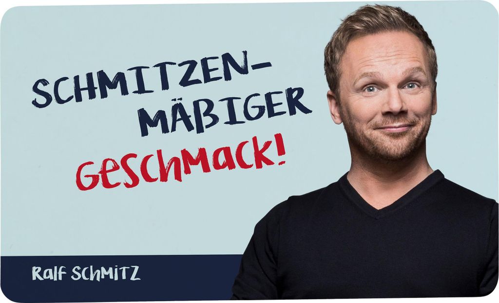 Ralf Schmitz Brettchen - Schmitzenmäßiger Geschmack! Frühstücksbrettchen Schneidebrettchen aus Resopal