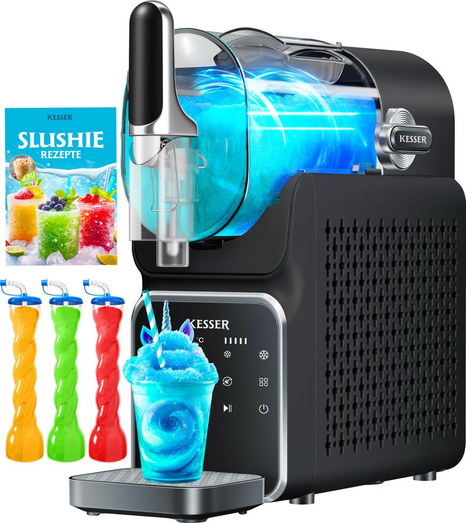 KESSER Slush Maschine für zu Hause Slush Ice Maker 2L Eis-Cocktails Milchshakes