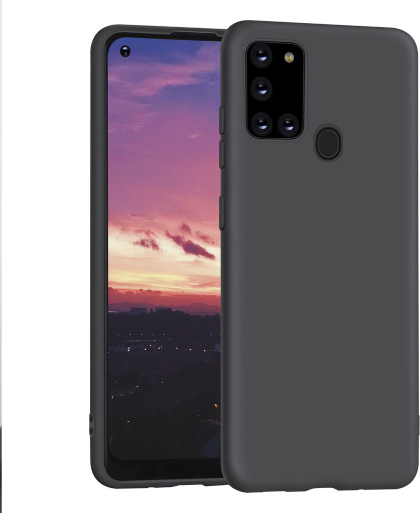 Samsung Galaxy A21S Black Back cover case - Silicone
