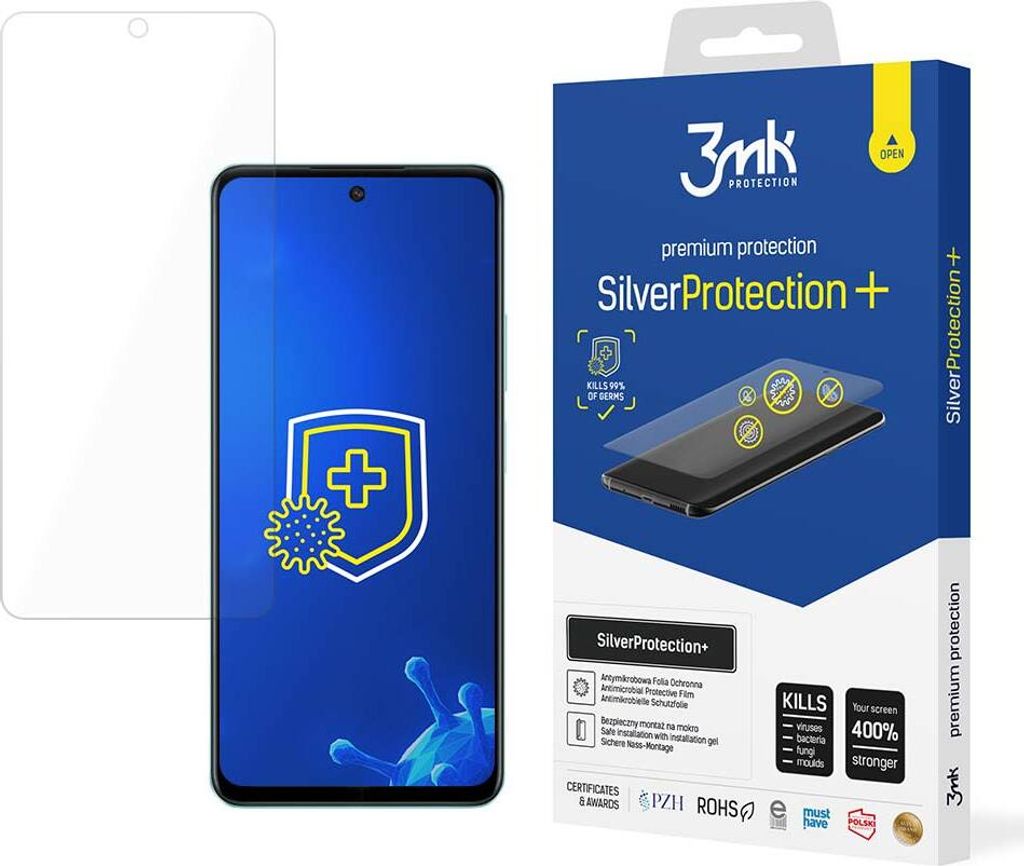 3mk Display Antimikrobielle Schutzfolie SilverProtection+ für OnePlus Nord N30 SE 0,21mm Self-Heal