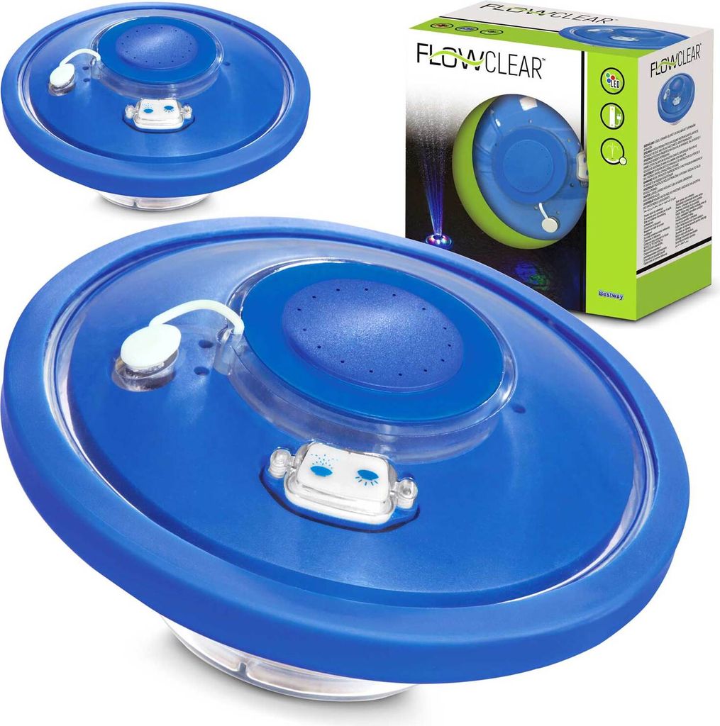 Bestway Schwimmende Pool-Fontäne mit LED-Licht 3 Modi Produktbild 30