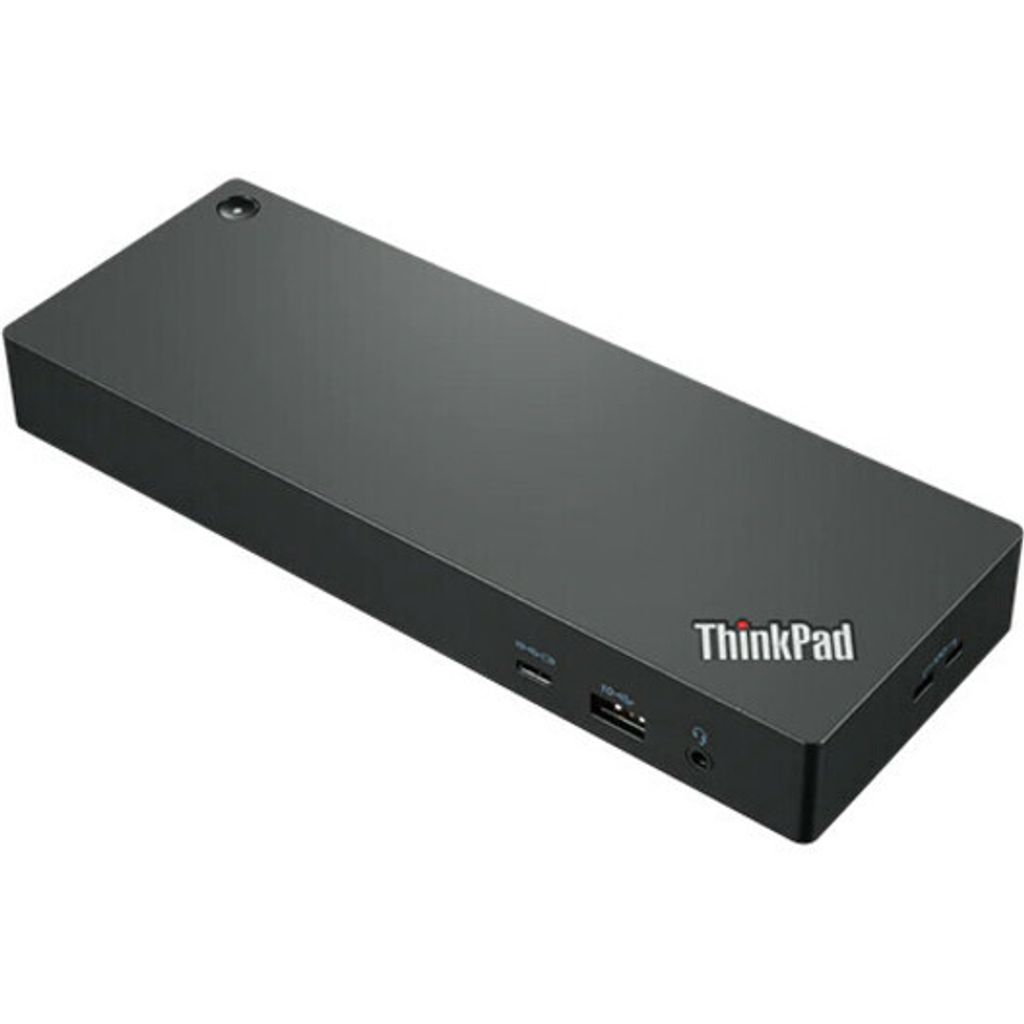 Lenovo ThinkPad Thunderbolt 4 WorkStation, Kabelgebunden, Thunderbolt 4, 230 W, 10,100,1000 Mbit/s, Schwarz, Rot, 40 Gbit/s