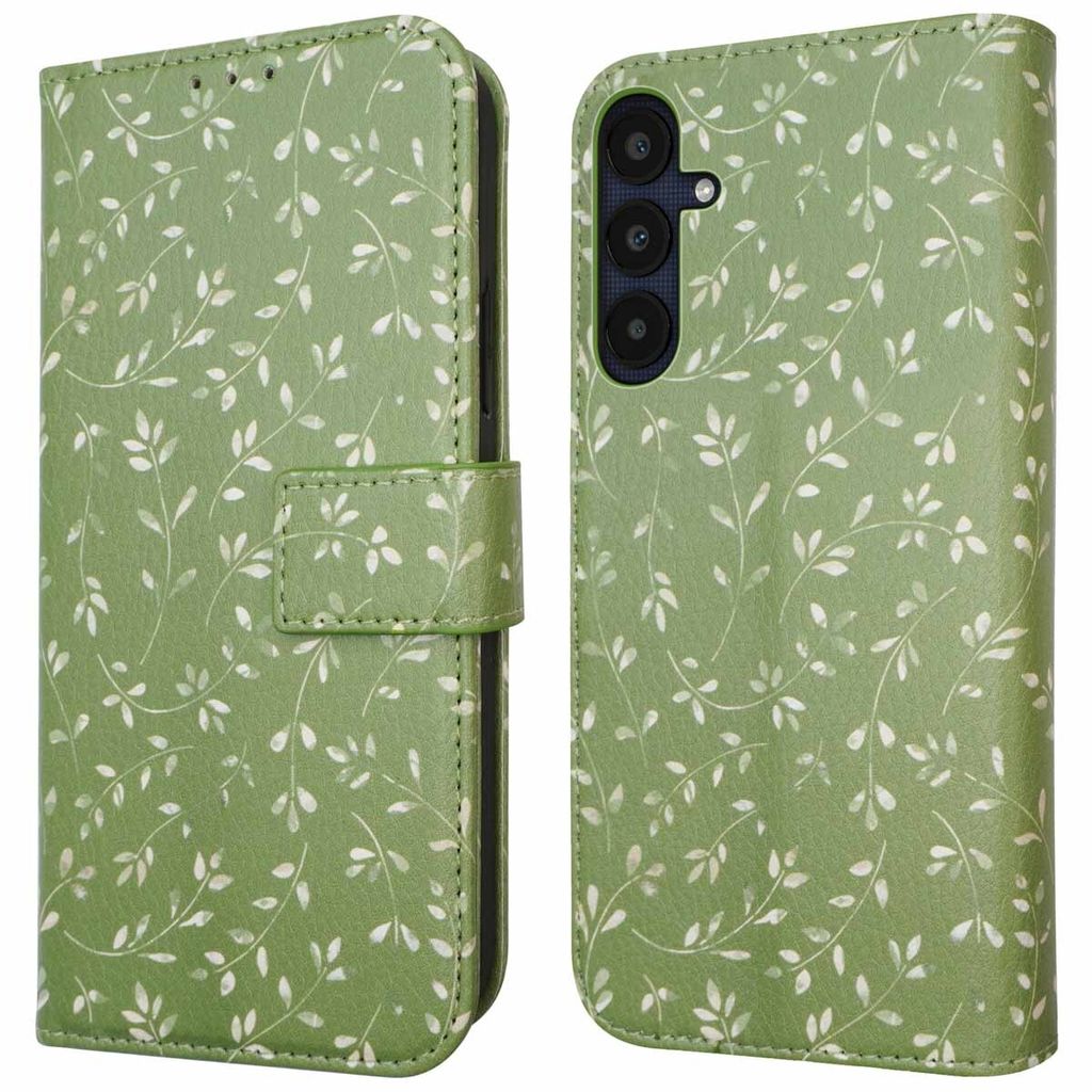 imoshion Design Klapphülle Samsung Galaxy A55 - Green Produktbild 