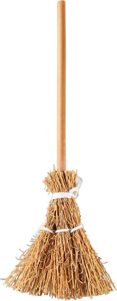 Besen für Wichtel Holz