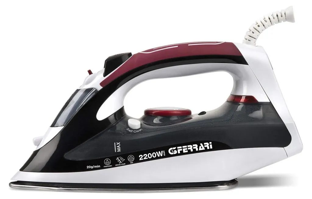 G3Ferrari Califfo G40017 Fer à Vapeur 2200W avec Semelle en Inox Durable