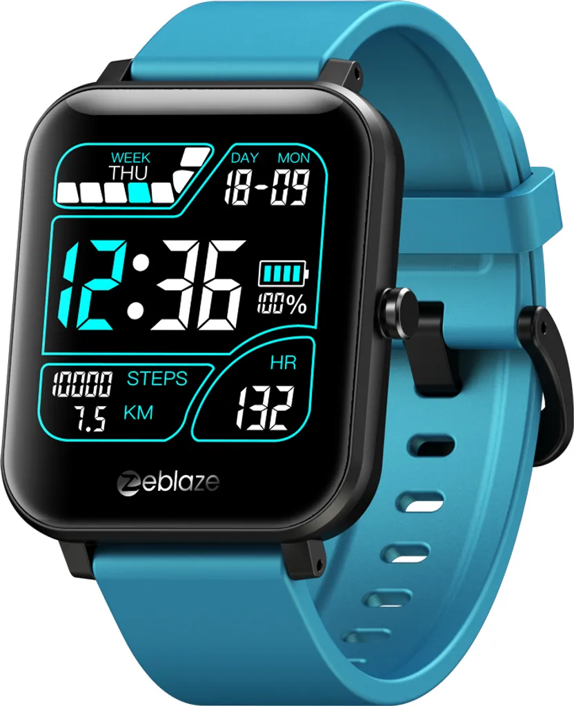 Smartwatch Blu Pressione e Cuore - Orologio Intelligente Touch Screen