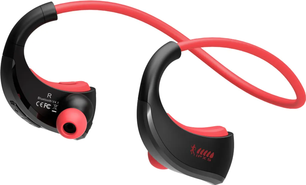 Dacom G06 L16 Cuffie Wireless Rosse - Audio Sportivo Hi-Fi con Microfono