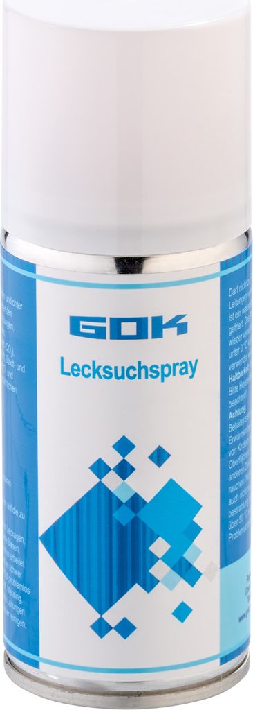 GOK Lecksuchspray 125 ml - stark schäumend - Für Rohre und Leitungen