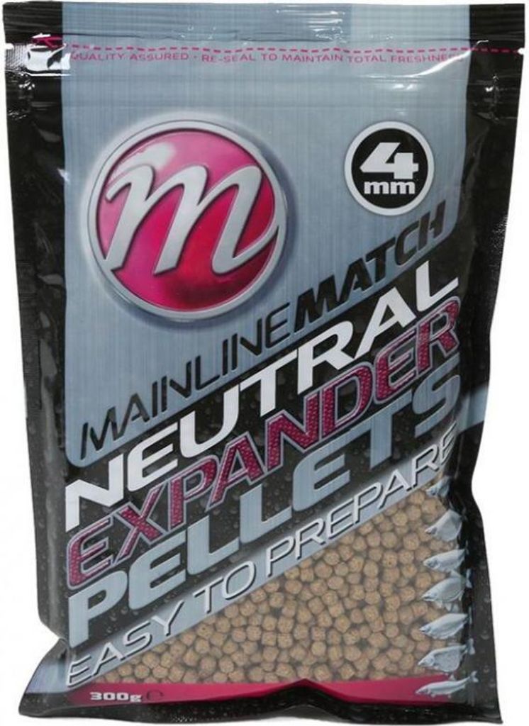Mainline Match Neutral Expander Pellets 300Gr 4 mm