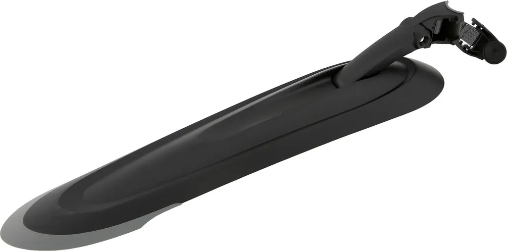 Contec D-Fender II Garde-boue Arrière Noir avec Fixation Universelle