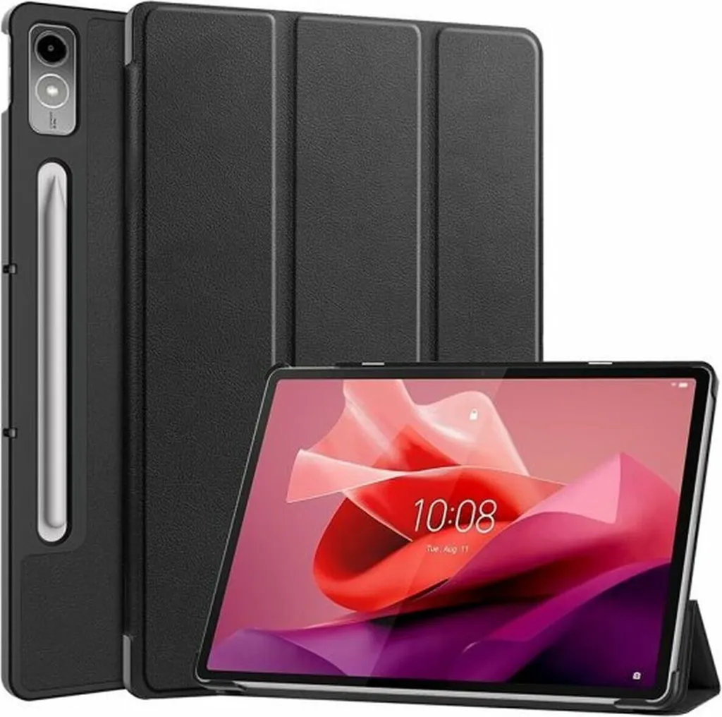 Custodia Cool Lenovo Tab P12 12.7 Nero: Ideale per Studio e Serie TV