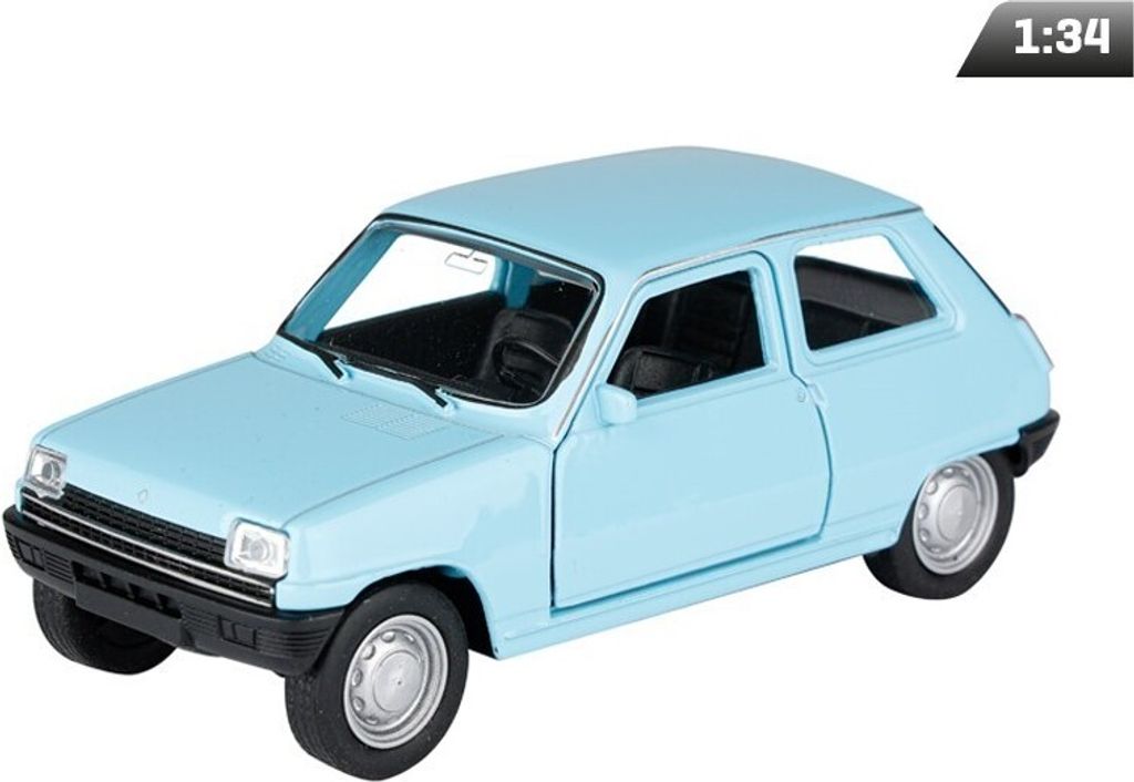 Renault 5 Miniaturmodell, Blau - Sammelauto für Liebhaber Produktbild 