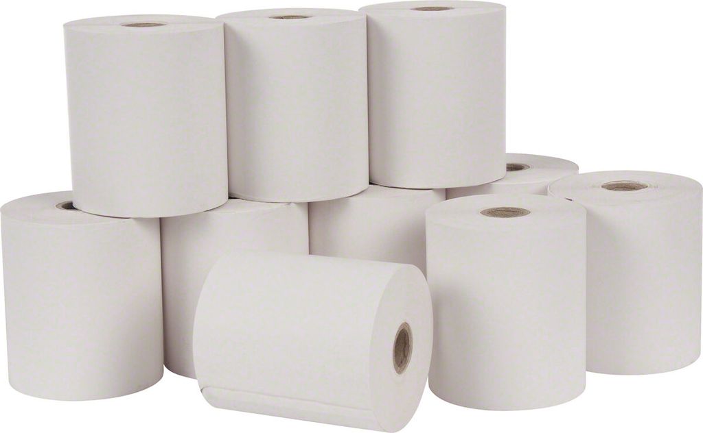 Thermodruckerpapier für Fitnesswaagen, 10 Rollen