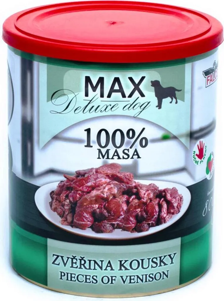 Falco MAX Deluxe Cervo 800g: Il Gourmet per il Tuo Cane di Classe