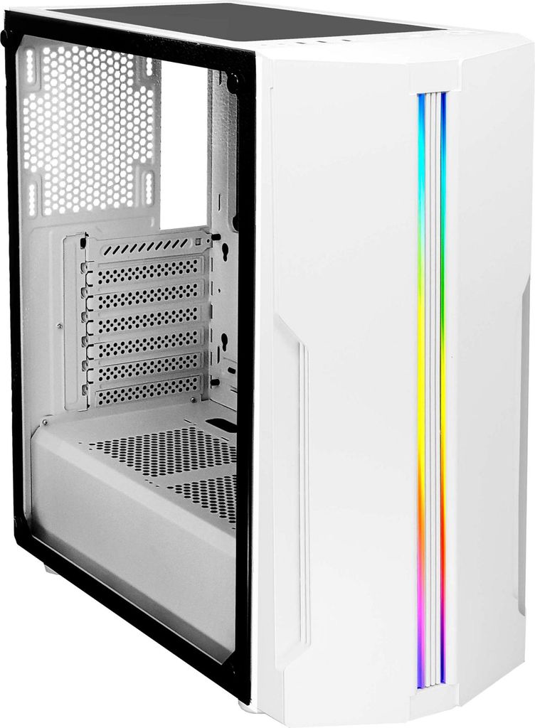 Xilence Xilent Blade X512.W.RGB Gaming PC Gehäuse, RGB ATX Midi Tower