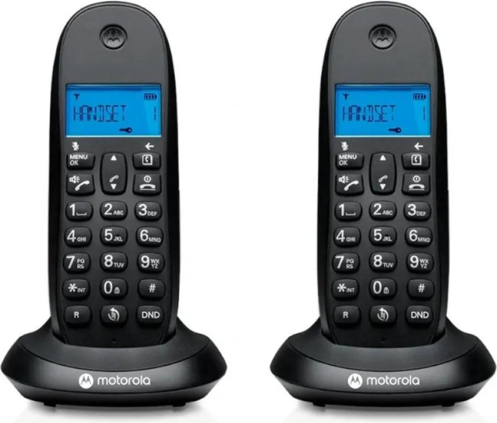 Sistema Cordless Professionale Motorola C1002CB+ Duo per Ufficio