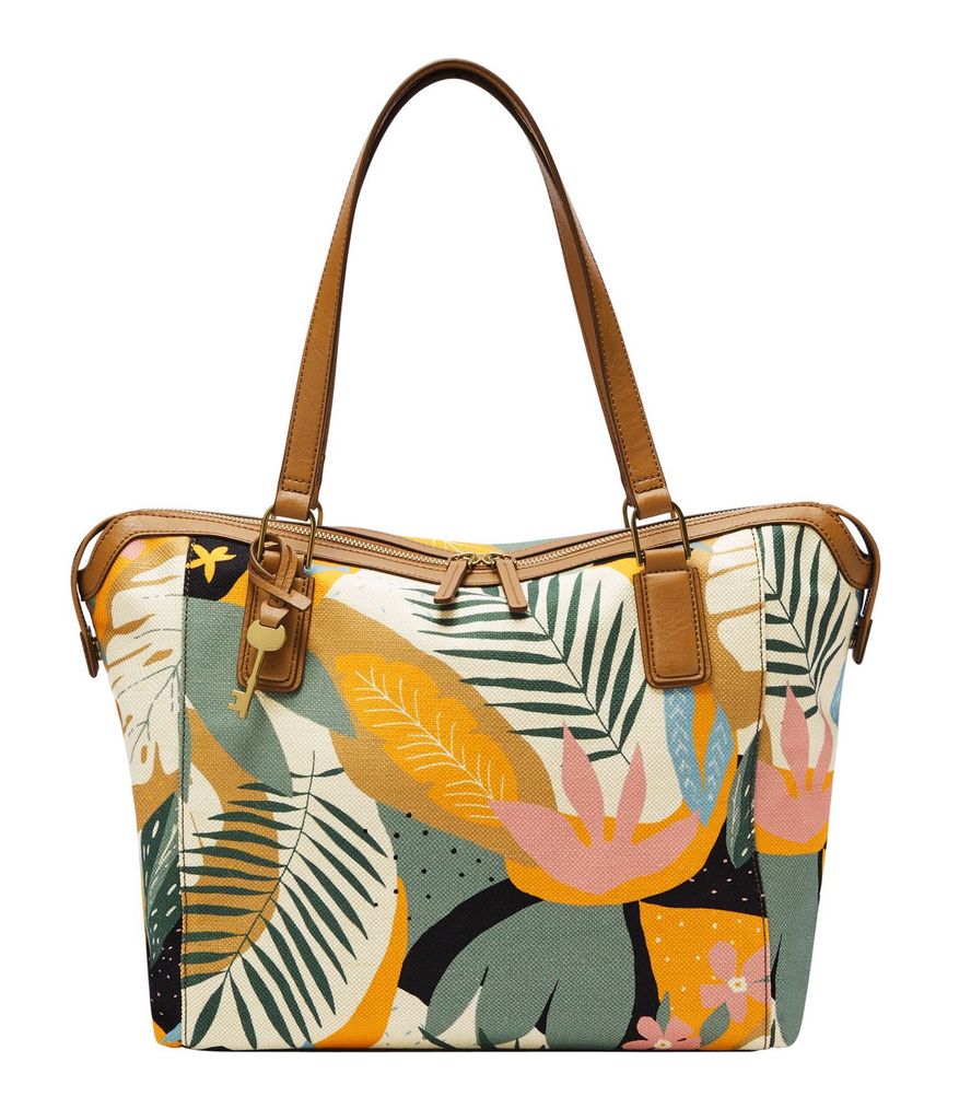 FOSSIL Jacqueline Tote Floral Handtasche Kaufland.de