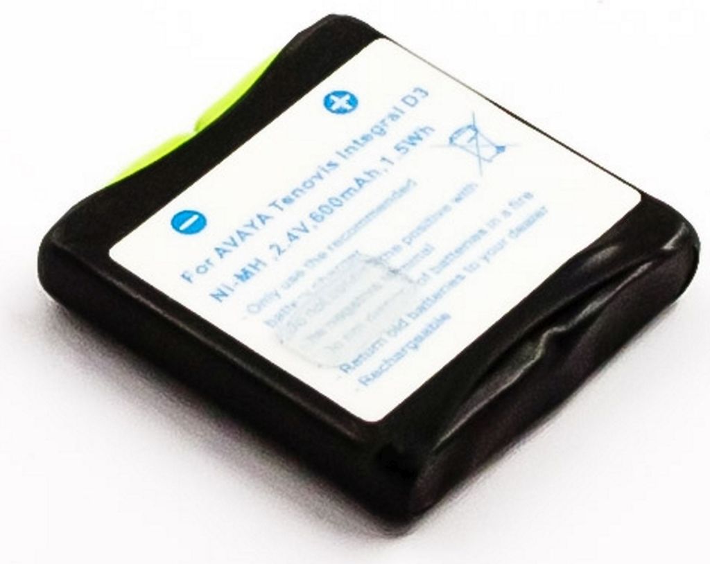 Akku für Detewe Eurix OpenPhone 28 NiMH 2,4 Volt 600 mAh schwarz.