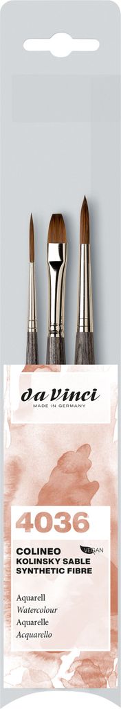 Pinselset da Vinci COLINEO Aquarell-Set 4036