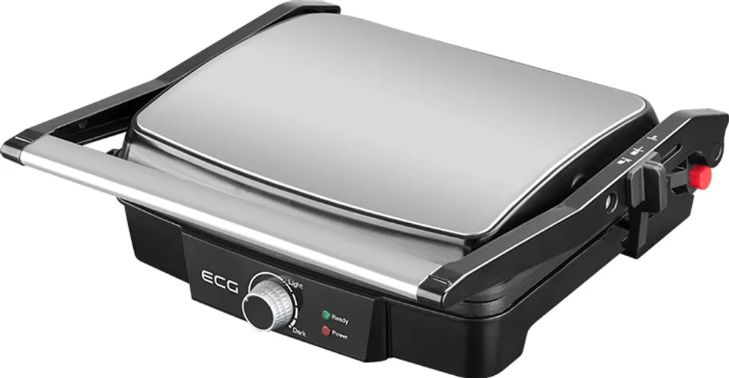 Grille-viande électrique polyvalent ECG KG 100 pour panini et barbecue