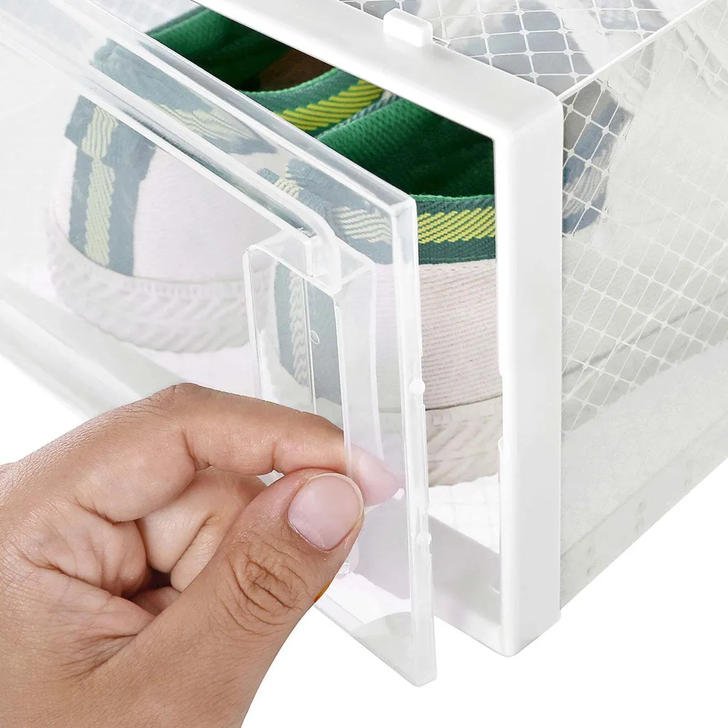 Solution gain de place pour rangement chaussures - 18 Boîtes Rootz modulables