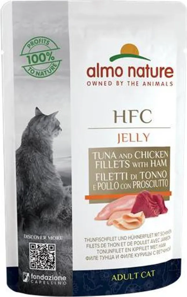 Almo Nature HFC Jelly 55g x 24 - Alimentazione Super Premium