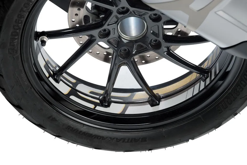 Autocollants Puig 20150O GS Or Haute Résistance pour BMW R1200GS