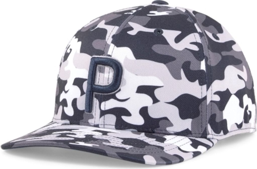 Puma Camo Pattern P Snapback Cap PUMA BLACK OSFA