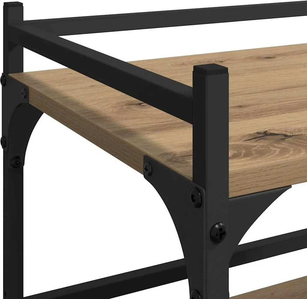 SYFAX Carrello Servizio Rovere 50x35x75.5 | Design Moderno Cucina - 9