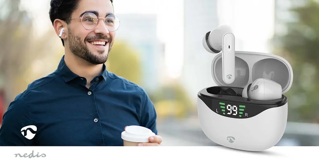 Auricolari TWS ANC Premium - 30 Ore Batteria e Design Ergonomico - 9