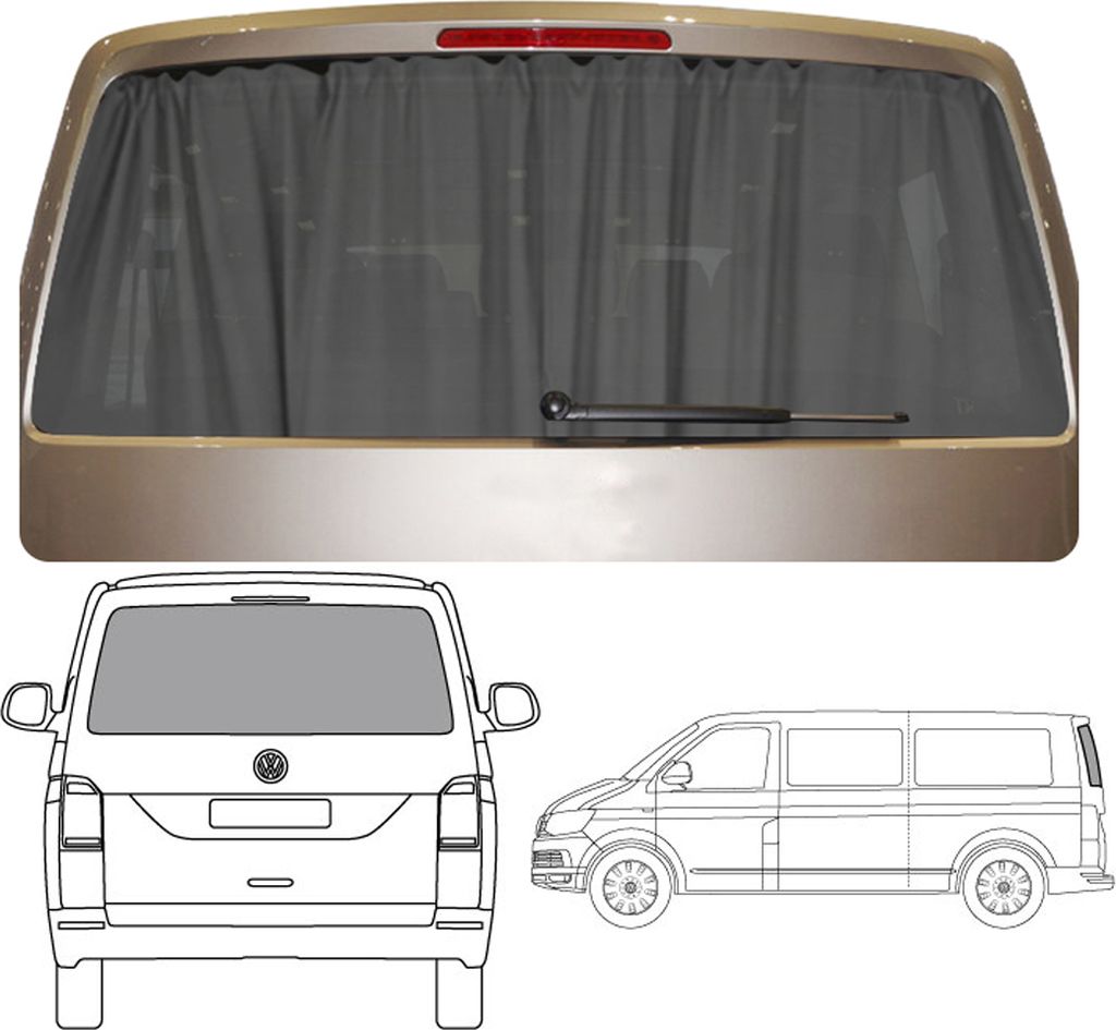 Maß Gardinen für Mercedes Vito/Viano W639 W447 nur für Produktbild 