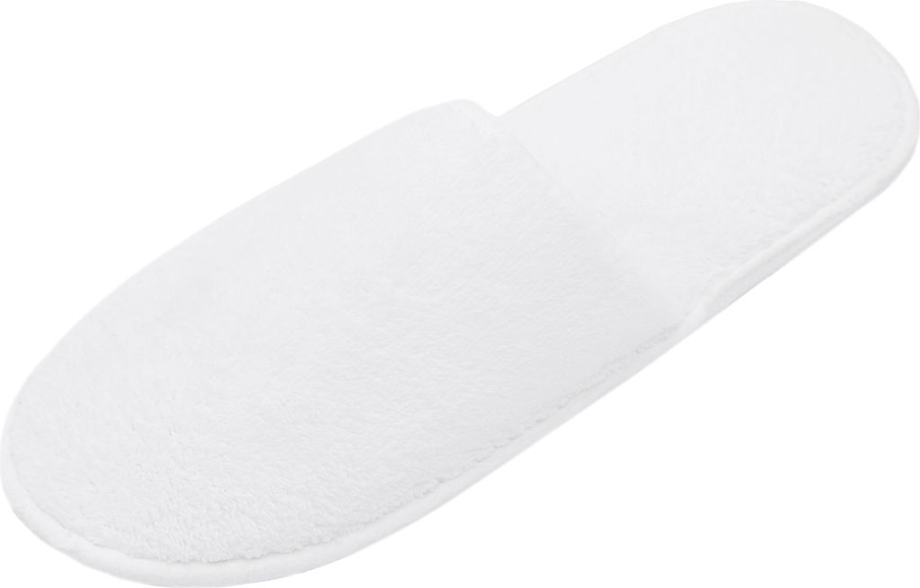 Frottierslipper 10er Set, Universalgröße, weiß Produktbild 